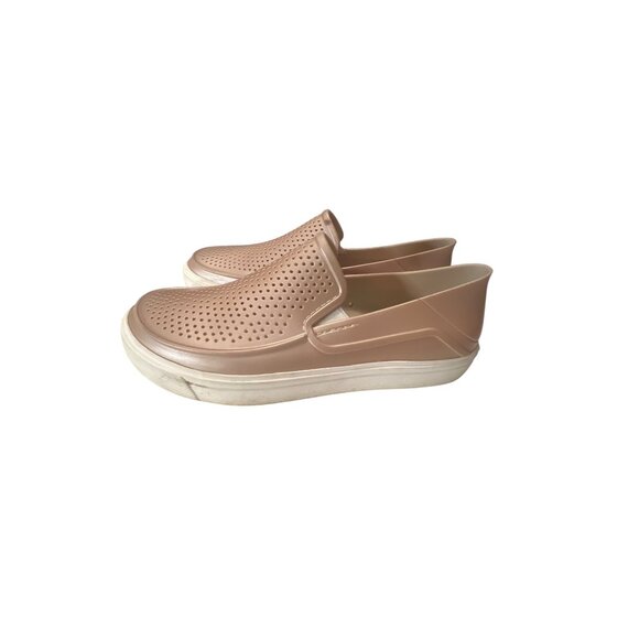 Crocs Womens Classic Perforated Slip-On Shoes Sz 8 - Picture 1 of 7